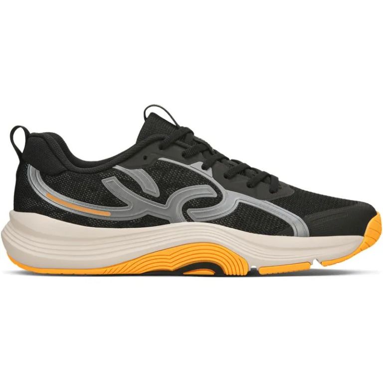 Zapatilla Hombre TREINO Negro/Naranja