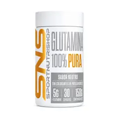 GENERICO - GLUTAMINA 150GR 30 SERVICIOS SIN SABOR - SPORTNUTRISHOP