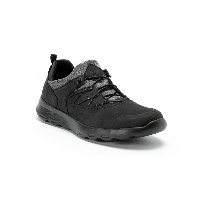 Zapatillas Livianas X-Light Hombre Cuero Walker-0-06-Negro