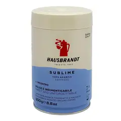 CAFE - Hausbrandt Sublime Espresso Grano Molido Lata 250 Gr