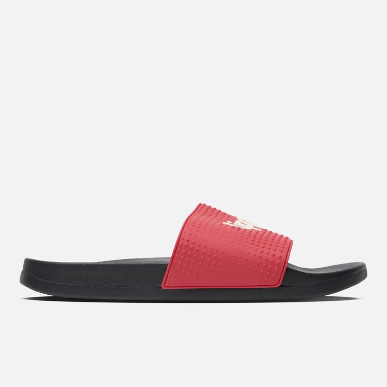 Sandalia Hombre Insigne Slide II Negro / Rojo