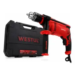 WESTUL - Taladro Percutor 850w Uso Profesional 13mm Maletin