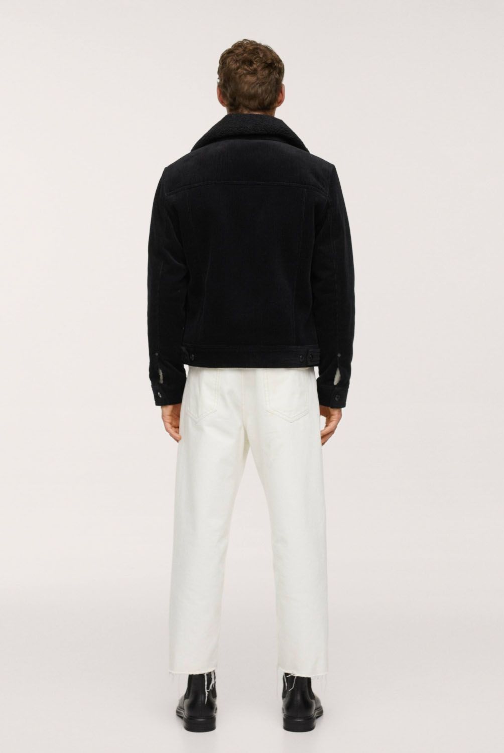 MANGO MAN - Chaqueta Pana Interior Chiporro Hombre