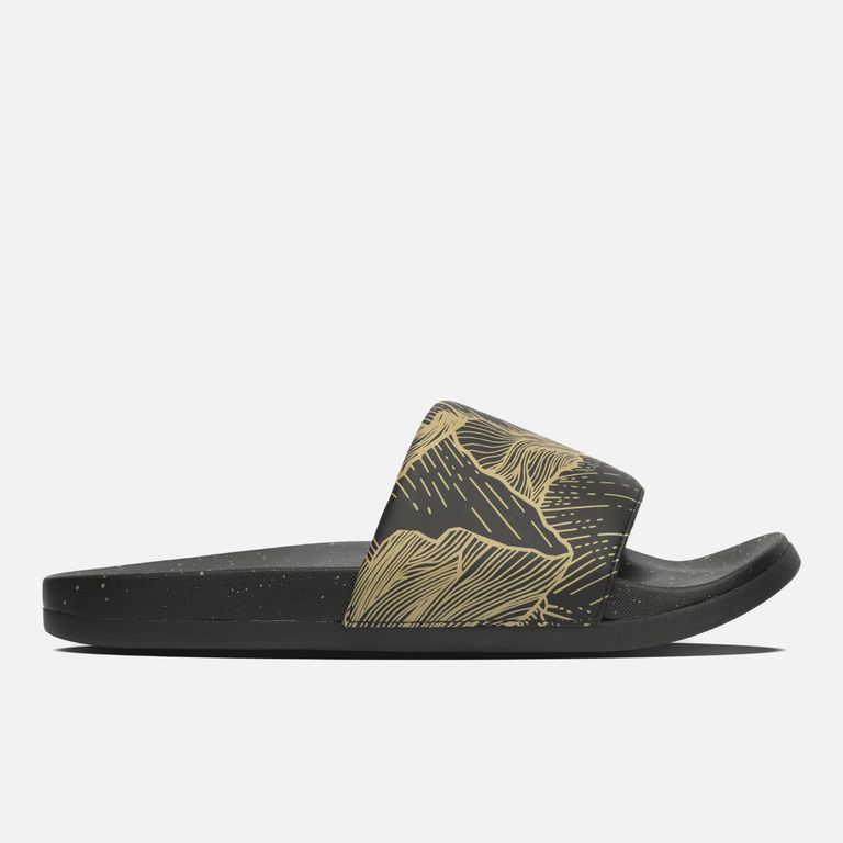 Sandalia Hombre Shalaila Negro/Beige