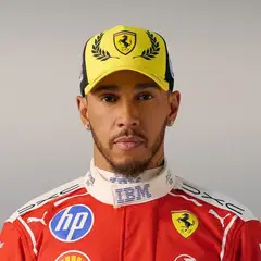 FERRARI - Gorro Jockey Puma Oficial Scuderia HP Lewis Hamilton GP Silverstone 2026