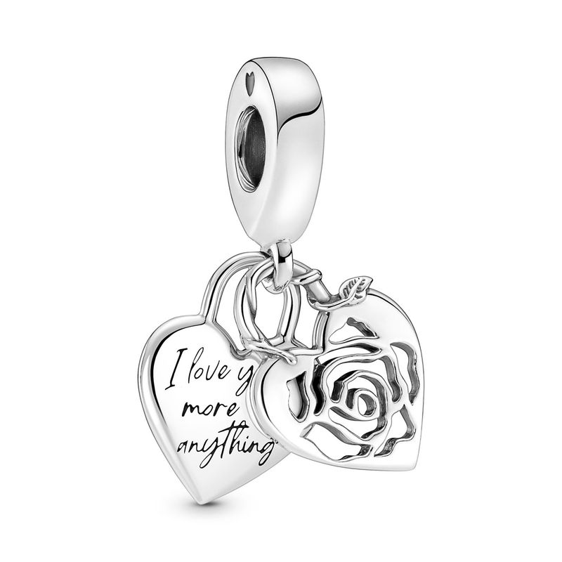 PANDORA - Charm Colgante Candado Corazón Mujer Pandora
