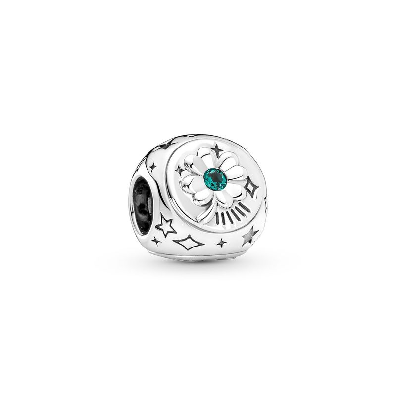 PANDORA - Charm Tres Caras, Trébol, Herradura Y Mariquita Mujer Pandora