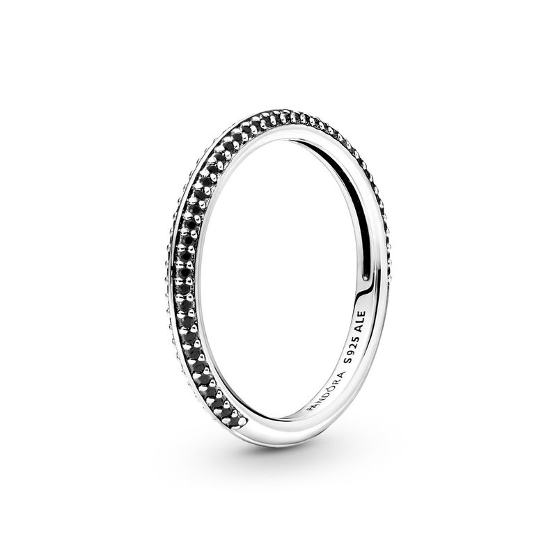 PANDORA - Anillo Negro En Pavé Pandora Me Mujer Pandora