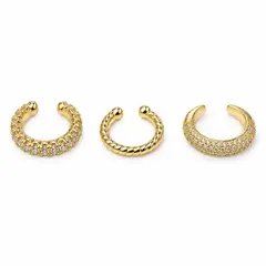 LUX JOYAS - AROS ENCHAPADO ORO ECUFFX3 BRI BRI ENTOR