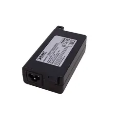 PLANET - POE-172 Adaptador de corriente 220VAC a PoE+ 802.3at 56V 60W 2 puertos RJ45 Gigabit necesita