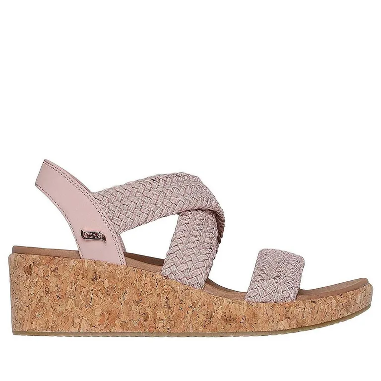 Sandalias Plataforma Mujer Arch Fit Beverlee - Love Sparks Rosado