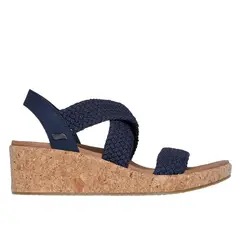 SKECHERS - Sandalia Mujer Arch Fit Beverlee Love Sparks Azul