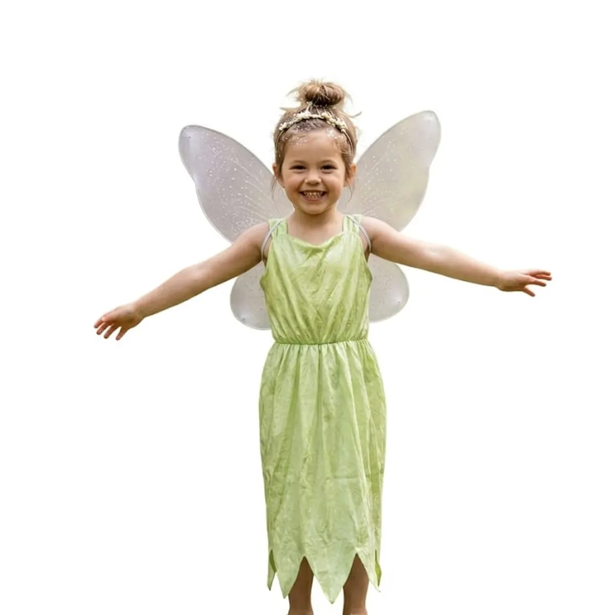 TODODISFRACESCHILE - Disfraz Hada con Alas Deluxe TinkerBell