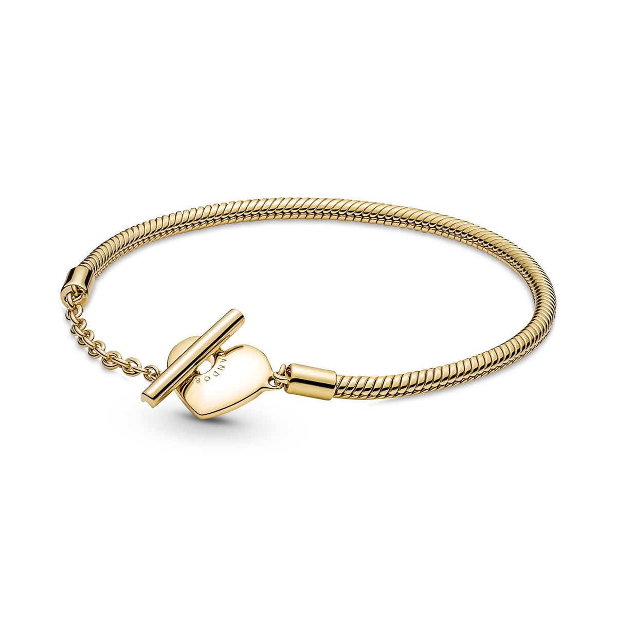 PANDORA - Pulsera Me De Eslabones Bañada En Oro Rosa Mujer Pandora