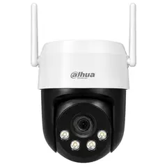 DAHUA - Cámara Wi-Fi PTZ Exterior 360° Alarma y Visión Color Blanco