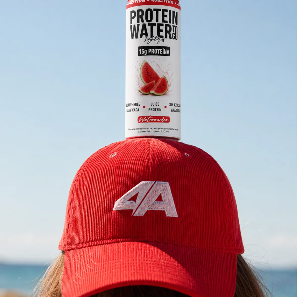 GENERICO - 4Active Protein Water To Go Light Gas 15g Proteína 310 ml | Bebida Proteica