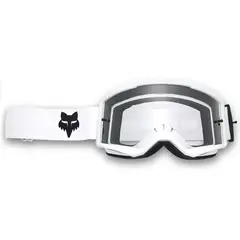 FOX RACING - Antiparra MAIN CORE Blanca - Mica Transparente