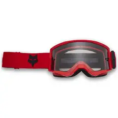 FOX RACING - Antiparra MAIN CORE Roja - Mica Transparente