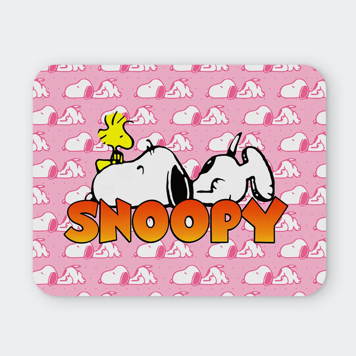 GENERICO Mousepad 20x24 cm - Peanuts Snoopy Fondo Rosado | Falabella Chile