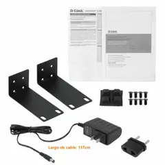D-LINK - DGS-1016D Switch Gigabit No Gestionable de 16 Puertos-1000 para Rack incluye-12V