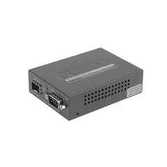 PLANET - ICS-105A 1-Puerto-SFP 1-Puerto-Serial-DB9 Convertidor de Medios RS232RS422RS485 a Ethernet