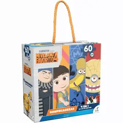 MINIONS - Rompecabezas 4 En 1 Mi Villano Favorito 4