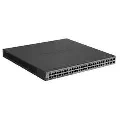 D-LINK - DGS-1210-52P 48-1000-PoE+ 4-SFP tot-370W Switch Smart Rack req-Cable-C13