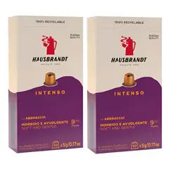 CAFE - Capsulas Hausbrandt Intenso Compatible Nespresso 2 X 10 Unds