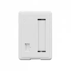 FURUKAWA - RST-1P Placa de Superficie para 1 Conector Keystone Blanco 27x45x66mm 35050255