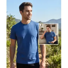 ANDESLAND OUTDOOR APPAREL - Polera Manga Corta Hombre Dry Fit 10161 Jaspeado
