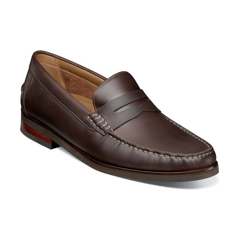 Mocasines Formal Berkley Flex Penny Café