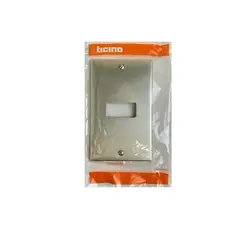 BTICINO - EBP503-1 Bastidor 1 Módulo Porta Módulo Aluminio con-Tornillos