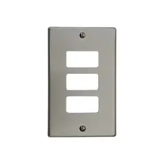 BTICINO - EBP503-3 Bastidor 3 Módulos Aluminio con Tornillería