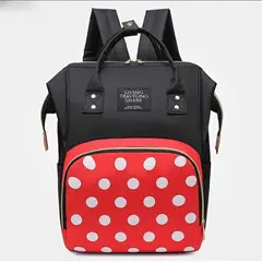 GENERICO - Mochila Pañalera maternal bolso bebé diseños
