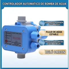 GENERICO - Controlador De Presion Bomba Agua Presurisadora Automatico