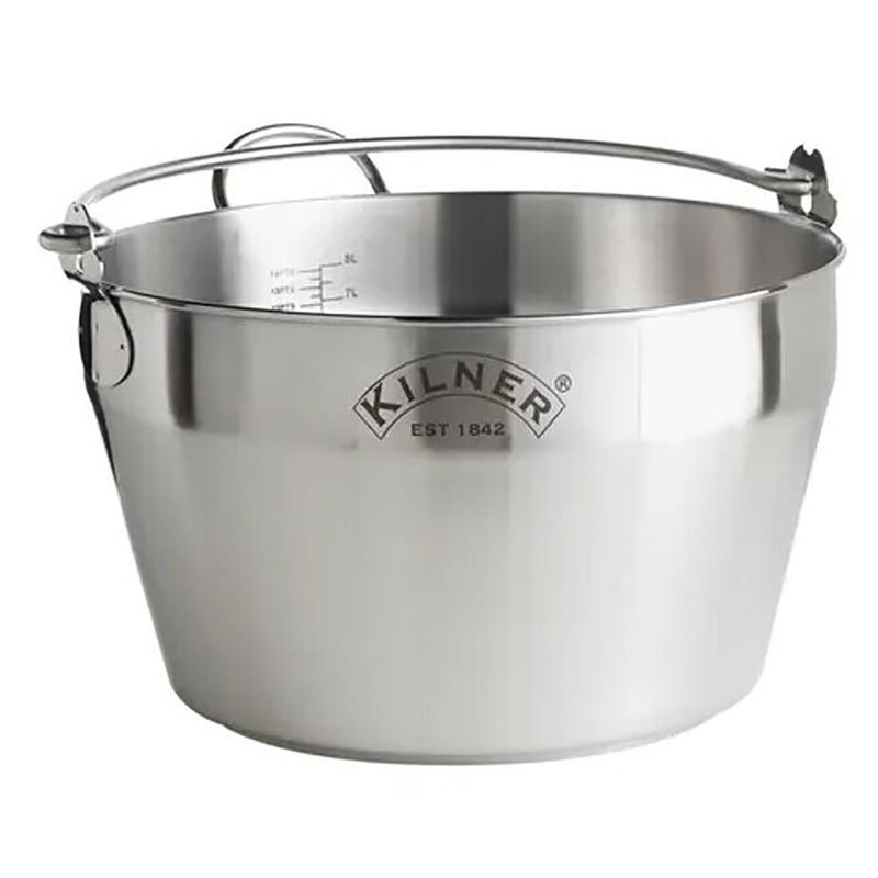 KILNER - Olla Mermeladas Acero Inoxidable 8 Lts