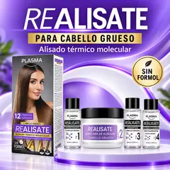 PLASMA IONIX - Alisado Térmico sin formol en casa Plasma cabello gruesos