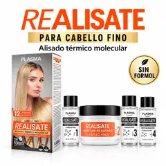 PLASMA IONIX - Alisado Térmico sin formol en casa Plasma cabello fino