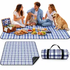 EVERSO - Tapete De Picnic Impermeable Acampar Playa Manta 200x200cm