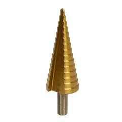 GENERICO - BROCA-PINO FERRETOOLS Broca Escalonada Cónica 4-32mm para Metal HSS Step-Drill