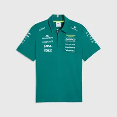 PUMA - Polera Polo Aston Martin F1 Team Oficial 2026 Verde
