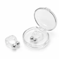 MOVI - Set Clips Nasales Biomagnéticos de Silicona Médica Antirronquidos y Dilatador