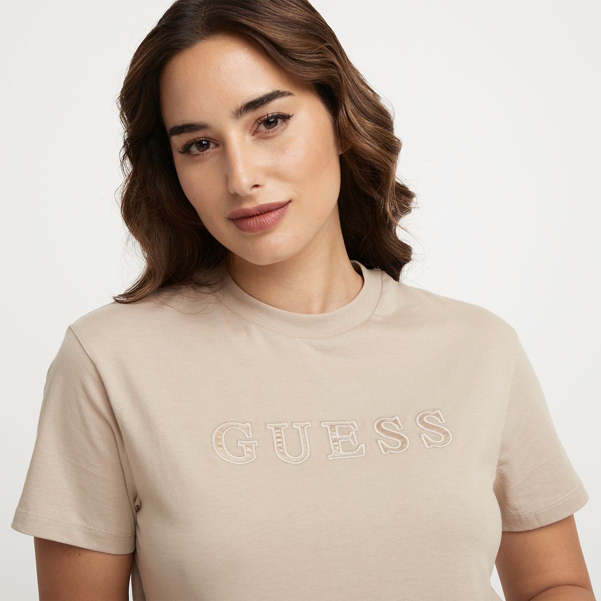 GUESS - Guess Polera Manga Corta Mujer