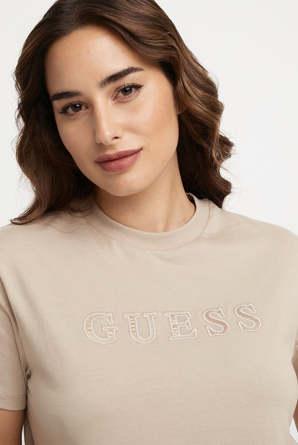 GUESS - Guess Polera Manga Corta Mujer