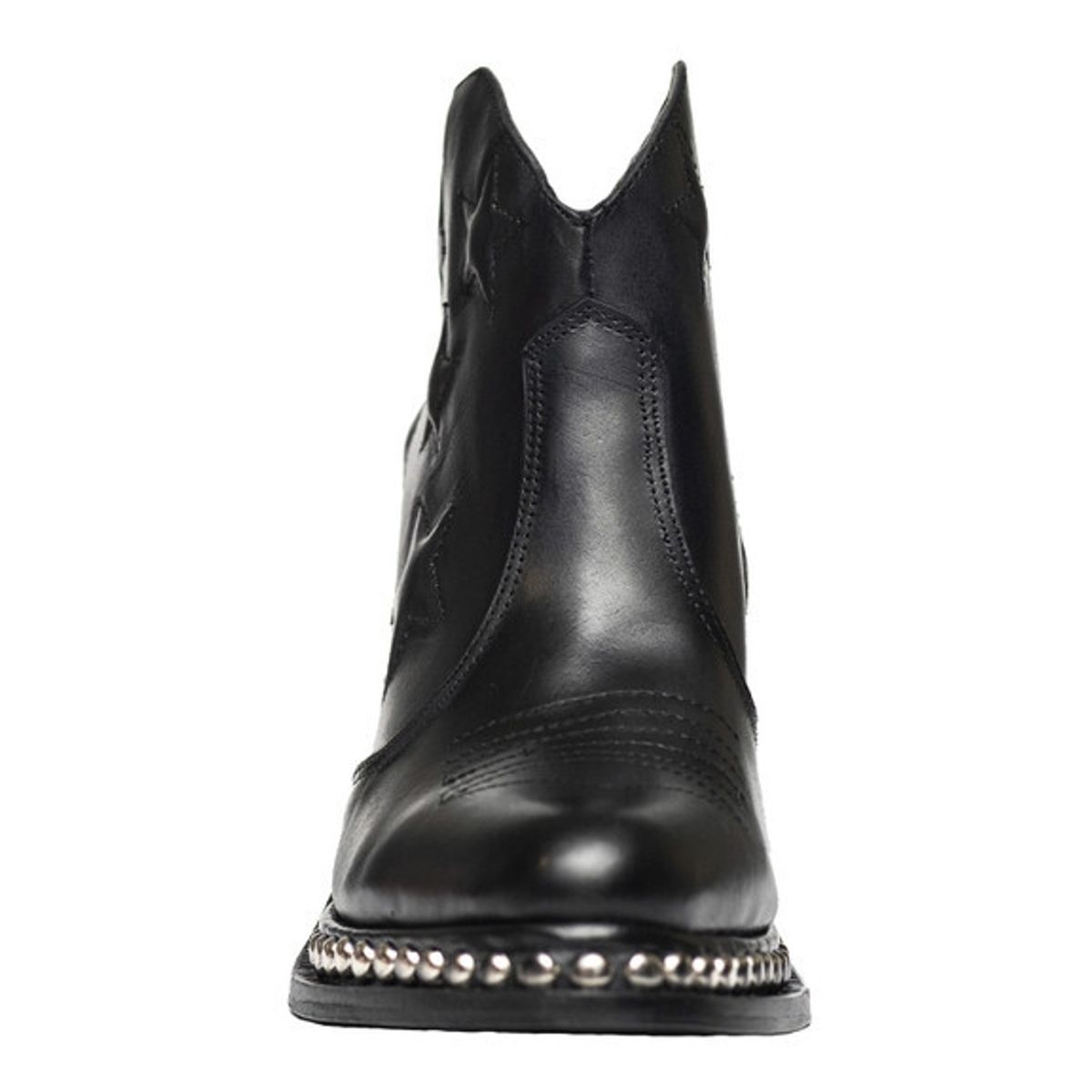 BECCA SHOES - Botín Mujer Aydan Cuero Negro