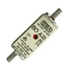 GENERICO - Fusible curva gGgL, tamaño NH000 NH00, 500V, marca SIBA Alemania - NH00 - 160A
