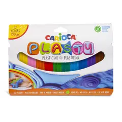 CARIOCA - Masa para Modelar Plasty 150 g · 12 Colores