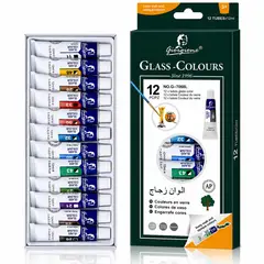 GIORGIONE - Set 12 Pinturas para Vidrio G-7068 · 12 x 12 ml