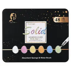 GIORGIONE - Set 48 Acuarelas Perladas y Clásicas Pearl Light