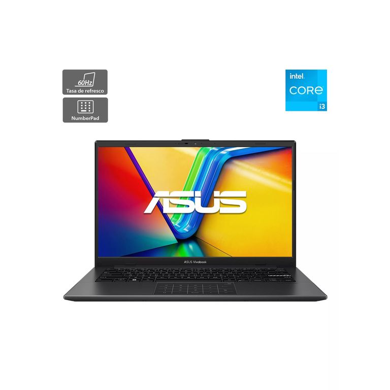 Notebook Vivobook Go 14 Intel Core i3-N305, 8 GB RAM, 512 GB SSD, 14” Full HD
